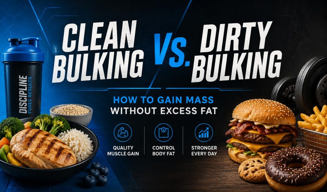 Clean Bulking vs. Dirty Bulking